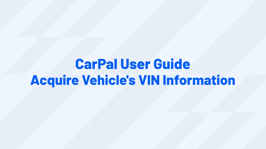 TOPDON CarPal | How to Acquire Vehicle’s VIN Information to Perform a Full Vehicle Health Check?